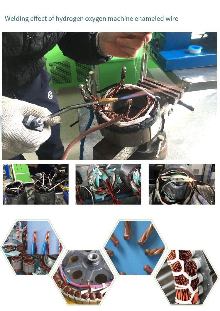 Water Fuel Green Energy Copper Brass Flat Copper Wires Refrigerator Oxyhydrogen Hho Generator Brazing Welding Machine