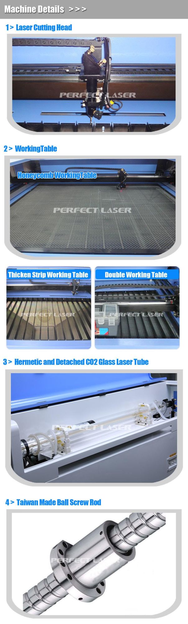 60W Acrylic/Plastic/Fabric/Paper CO2 Laser Engraving Cutting Machine