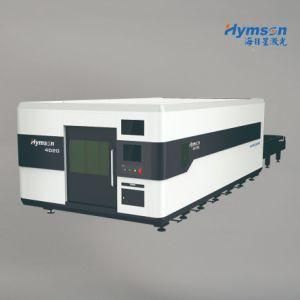 Hymson CNC Fiber Laser Cut Machine with Exchange