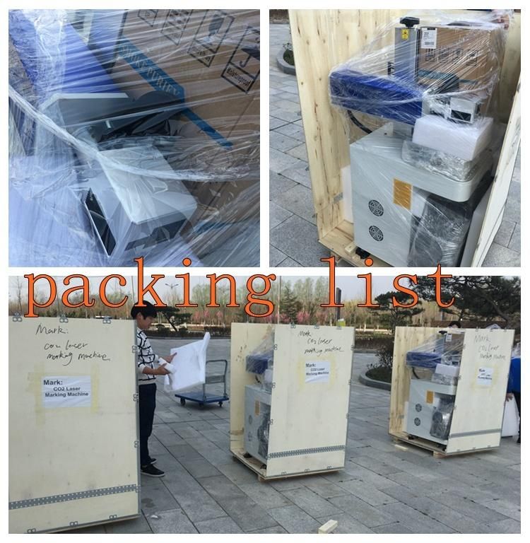 High Precision and Fast Speed Nonmetal CO2 Laser Marking Machine