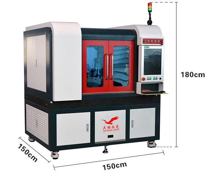 Cheap Price Efficient Mini 60W 500W Fiber Laser Cutting Machine for Metal