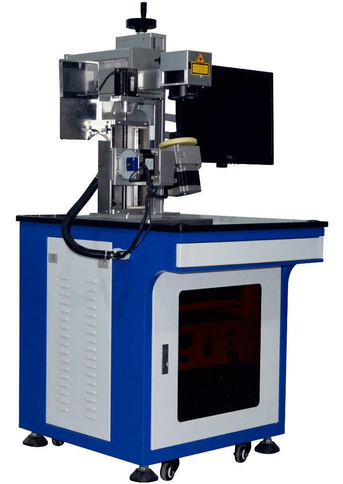 LED Bulb Logo 30W Fiber Laser Mark Machine by Ylp Type