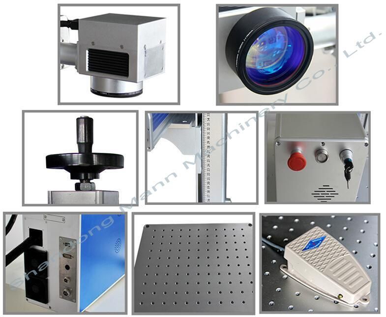 Handheld 30W Fiber Laser Marking Glass CNC Engraving Machines