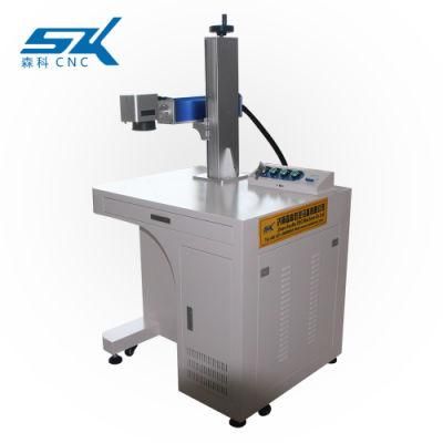 Automatic Laser Marker Raycus Laser Source 20W 30W 50W Table Fiber Laser Machine for Brass and Aluminum