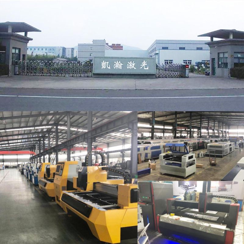 Kahan Laser Fe3015 Fiber Laser Metal Cutting Machine with Exchange Table