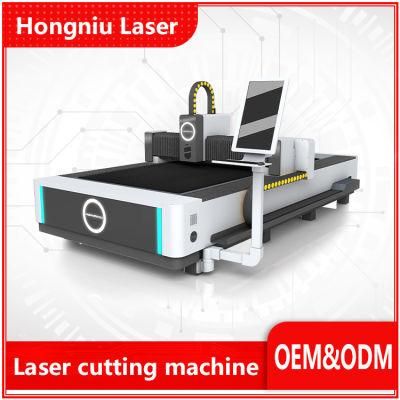 Hn Manufacture Price 1000W 1500W CNC Metal Fiber Laser Cutting Machine for Metal/Stainless Steel/Copper/Aluminum