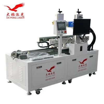 Three Heads Laser Marking Machine on LED