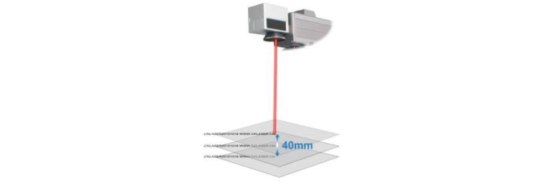 3D UV Laser Marking Machine for Plastic / Glass