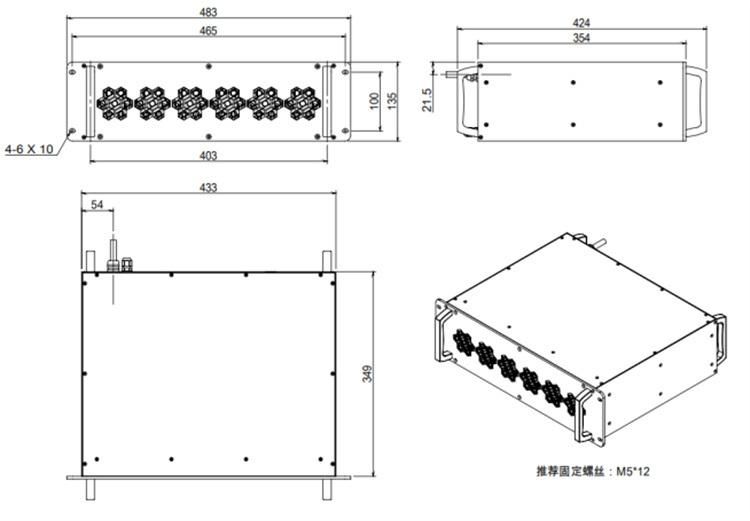 200W Color Laser 1064nm Mopa Fiber Laser Source High Quality Laser Marking Welding Cutting Machine Part