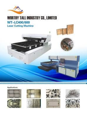 600W CO2 CNC Industrial Wood Die Board Laser Cutting Machine