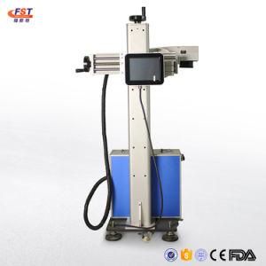 20W 30W 50W Flying Fiber Laser Wire Marking Machine