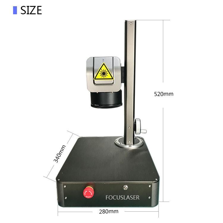 Focuslaser Super Mini 22W Fiber Laser Marking Machine for Jewelry