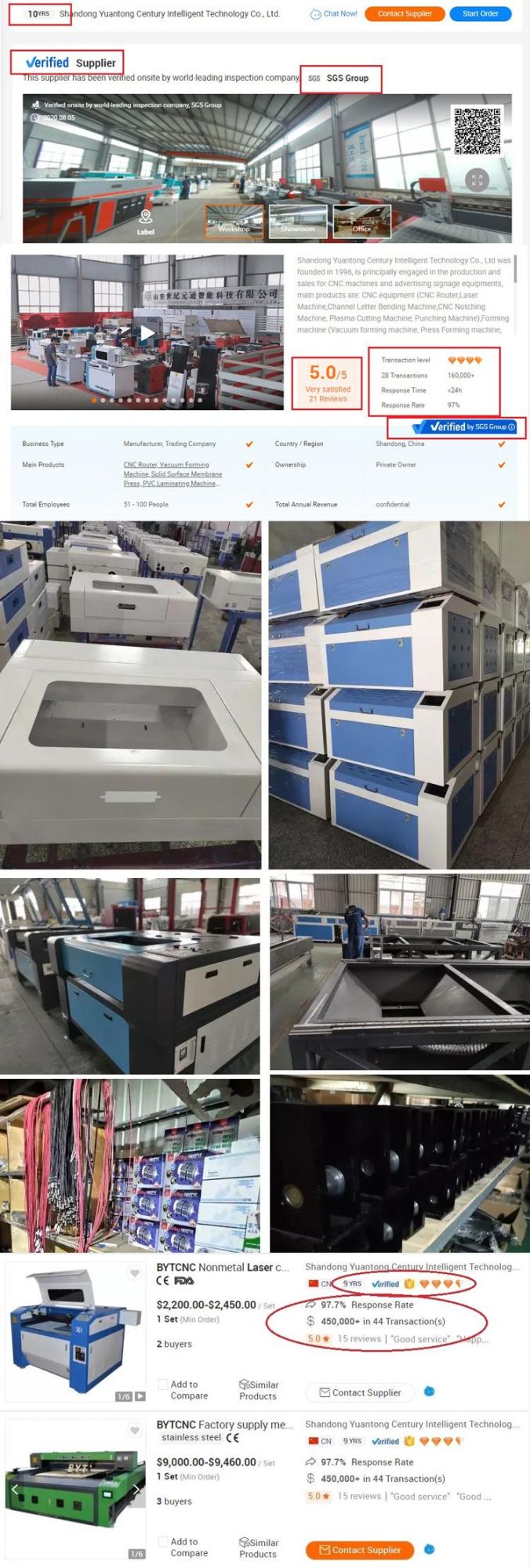 Non Metal Laser Cutting Machine 9060 Laser Engraving Machine