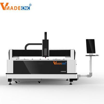 1000W 1500W Laser Cutter 8mm Carbon Steel Pate / 6mm Stainless Steel Fiber Laser Cutting machine Price