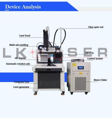 Optical Fiber Laser Weld/Welding/Welder Machine