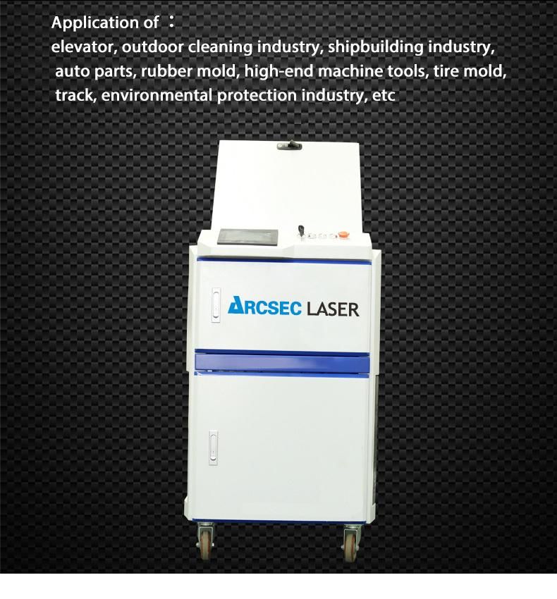 Pulsed Laser Cleaning Machine for Metal Rust Removal in Different Specifications