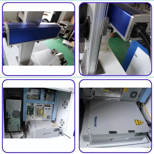 Mass Quantity Pen Fiber Laser Marking Machine with Turning Disc Rotary