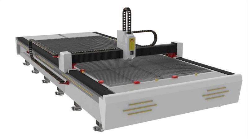 Lansun Ground Rail CNC Fiber Laser Cutting Machine (High-grade configuration) Gr6025