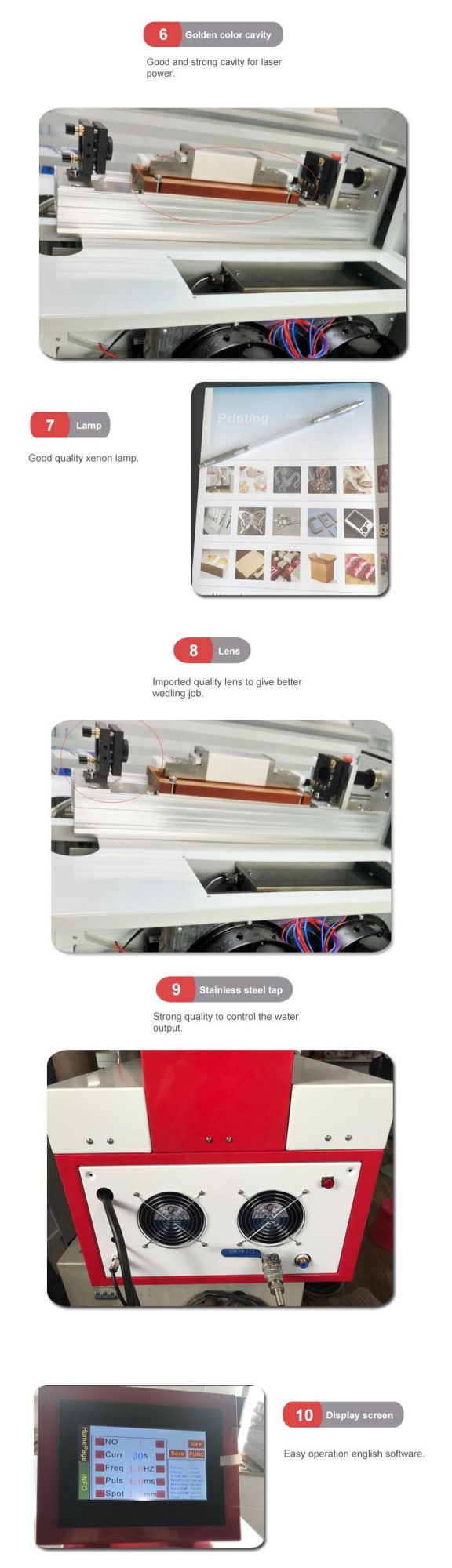 Jewelry Spot Laser Welding Machine Gold Silver