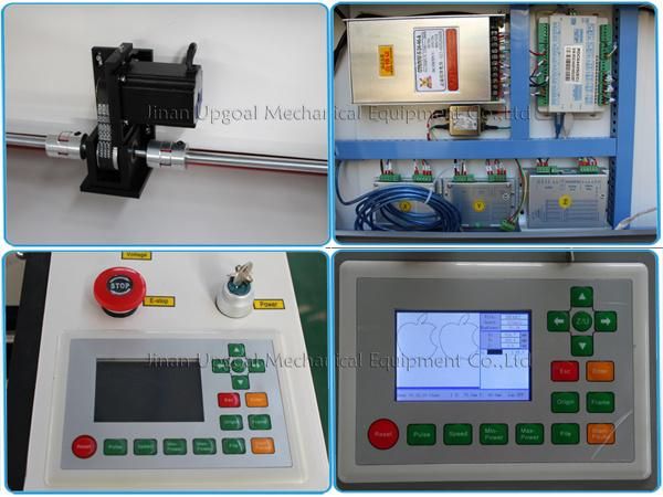 90W 9060 CO2 Laser Engraving Cutting Machine with Rotary Axis