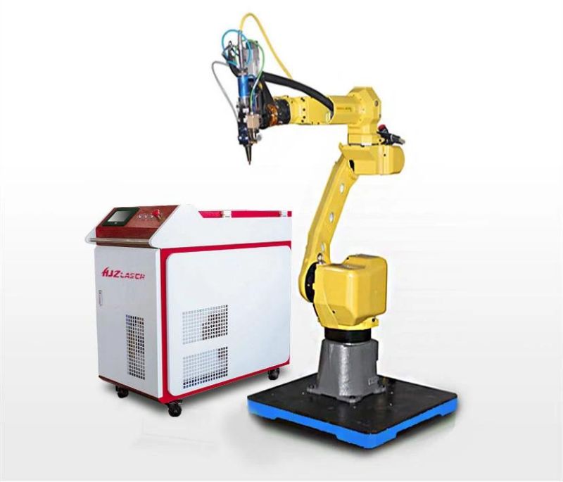 High Quality Auto Laser Welding Machine 3 Axis 4 Axis 1000W 1500W 2000W Fiber Laser Welding Robot Machine for Sale