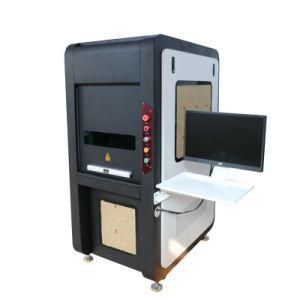 Safe Protection Shield 30W 50W Fiber Laser Engraving Marking Machine for Metal and Jewelry