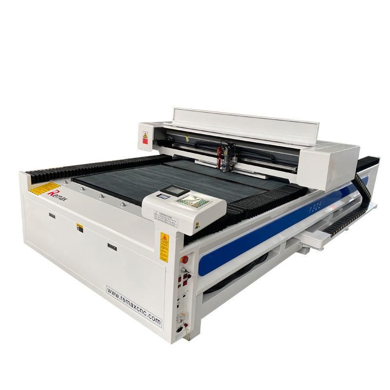 Laser Engraving Cutting Machine CO2 Laser Engraving Cutting Machine with Double Laser Cut Heads for Metal and Wood Working