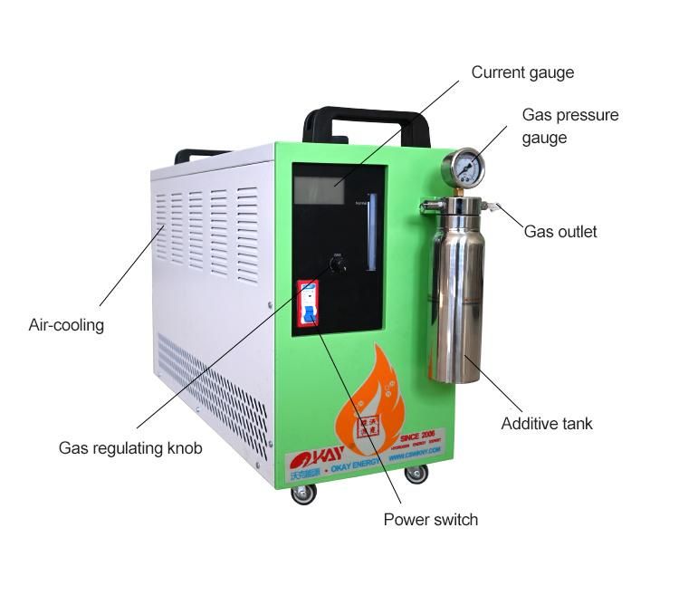 Jewelry Water Welder Acrylic Flame Polisher Oxyhydrogen Torch Welder