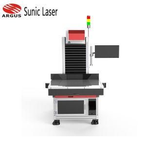 Leather Fabric Jeans Laser Engraver Galvo CO2 Laser Marking Cutting Machine Scm2000 for Wedding Card