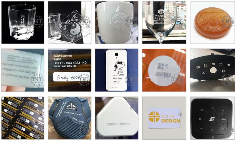 UV Engraving Printing Machinery for Marking Logo on Glass Plastic