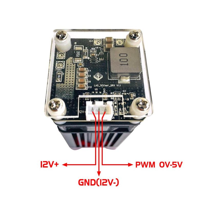 80W Laser Module for 8mm Plywood Cutting