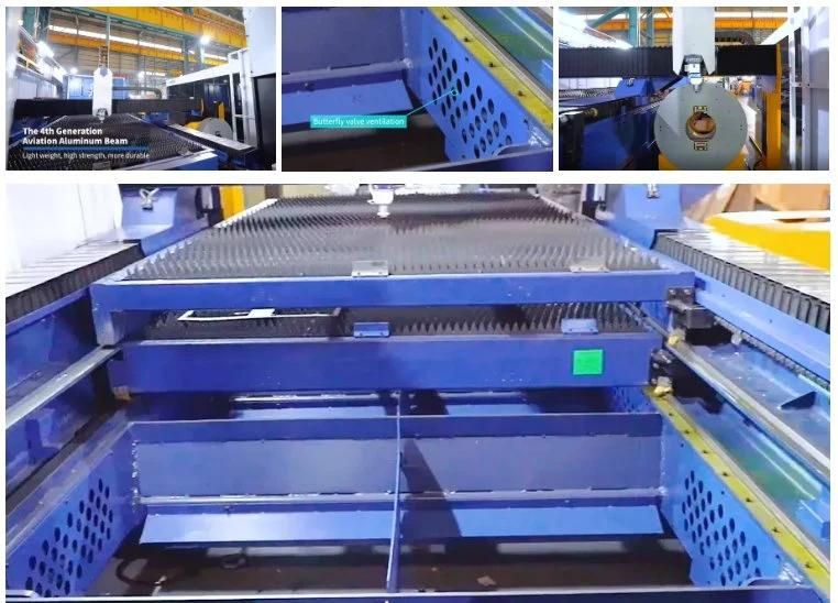 Metal Tube Cutting equipment 2000W 6000 Watt CNC and Plate Fiber Metal Tube Laser Cutting Machine