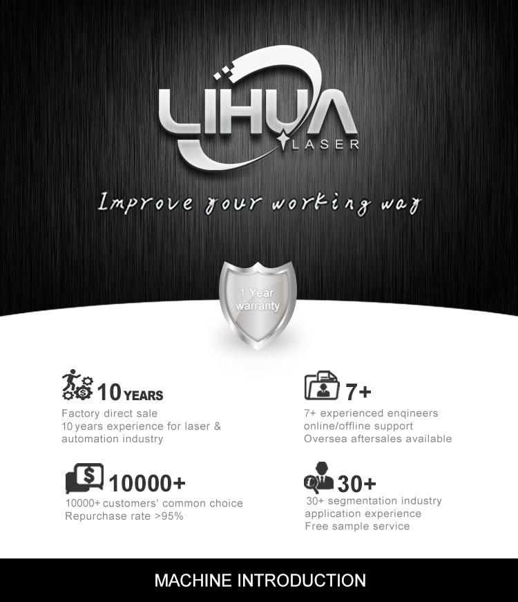 Lihua Industrial Manufacturer Dual Laser Garment Cutting Machine Cloth Price