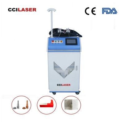 LC-1000 50W 100W 200W 500W 1000W Handheld Portable Rust Removal Fiber Laser Cleaning Machine for Surface Coating Removal