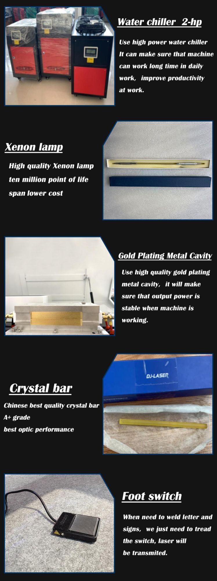 Manufacturer for 500W Laser Welding Machine for Metal Channel Letter and LED Luminous Logo and Sign Powerful Welder