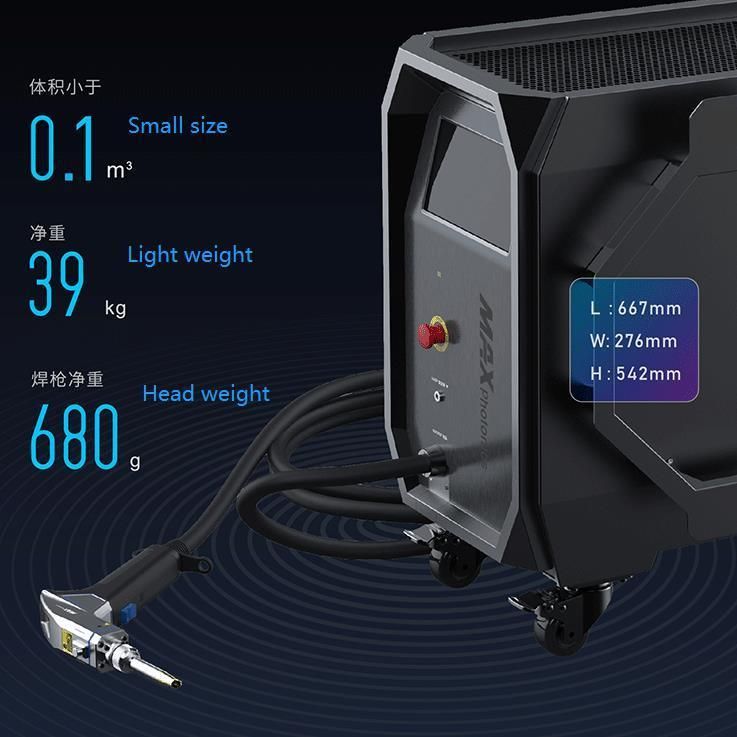 1500W Air Cooling Max Handheld Laser Welding Machine