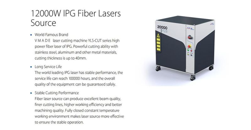 Ultra-Fast Speed Fiber Laser Cutting Machine Perforation with 2.5g Acceleration