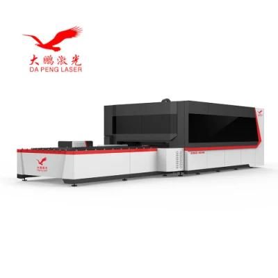 Dapeng 1kw 1.5kw 2kw Sheet Metal Plate CNC Cutter Fiber Laser Cutting Machine for Stainless Steel