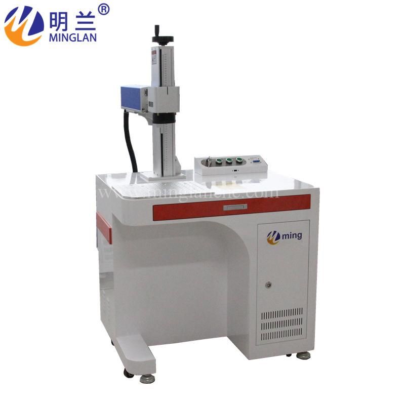 20W/30W/60W/100W Stainless Steel Metal Plate Jewelry Cola Date Code Marking Plotter Fiber Laser Marking Machine/Jpt Laser Source Price