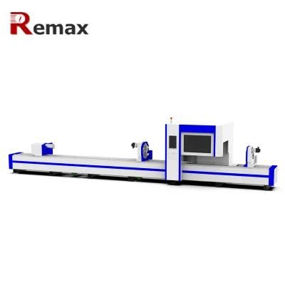 High Efficiency 3000W Laser Cutting Machine Fiber Tube Fiber Laser Tube Cutting Machine with CE