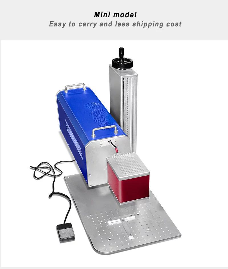 10W CO2 Laser Marking Machine for Leather Wood Laser Engraving Machine