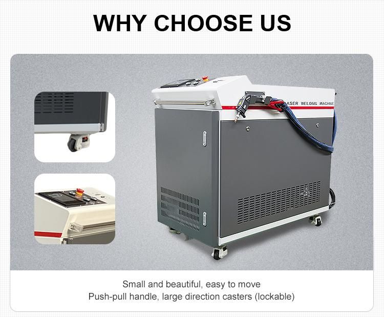 1500W Spot Handheld Fiber Laser Welding Machine for Metal