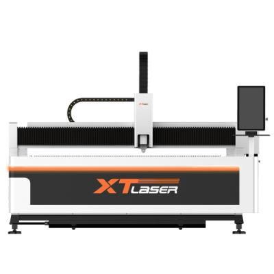 3000W CNC Fiber Laser Machine Cutting 18mm Carbon Steel Sheet Metal