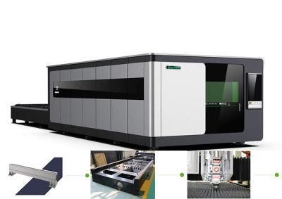 High Power CNC Fiber Laser 5000W Cutting Machine for Cutting Carbon Steel Aluminium Brass