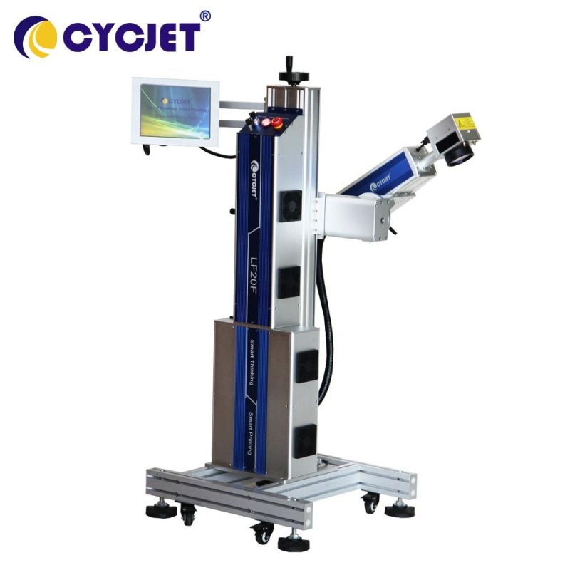 Cycjet Lf50f Online Fiber Laser Marking Machine for HDPE Pipe