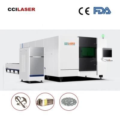 Cci Group 1000W 1500W 2000W 3000W 6000W All Closer CNC Stainless Steel Sheet Metal Fiber Laser Cutting Machine