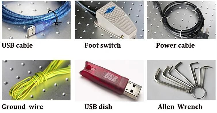Portable Medical Equipment Laser Marking Machine with Win10 Computer