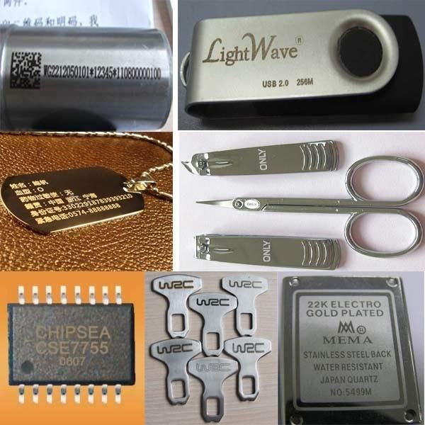 Gold and Silver Jewelry Fiber Laser Marking Machine