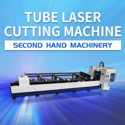 Almost New Metal Laser Cutting Machine Tube and Pipe Fiber Cutter with High Speed