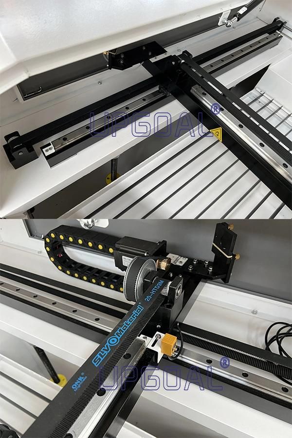 500W & 90W Mixed Stainless Steel MDF Acrylic CO2 Laser Cutting Engraving Machine 1300*900mm